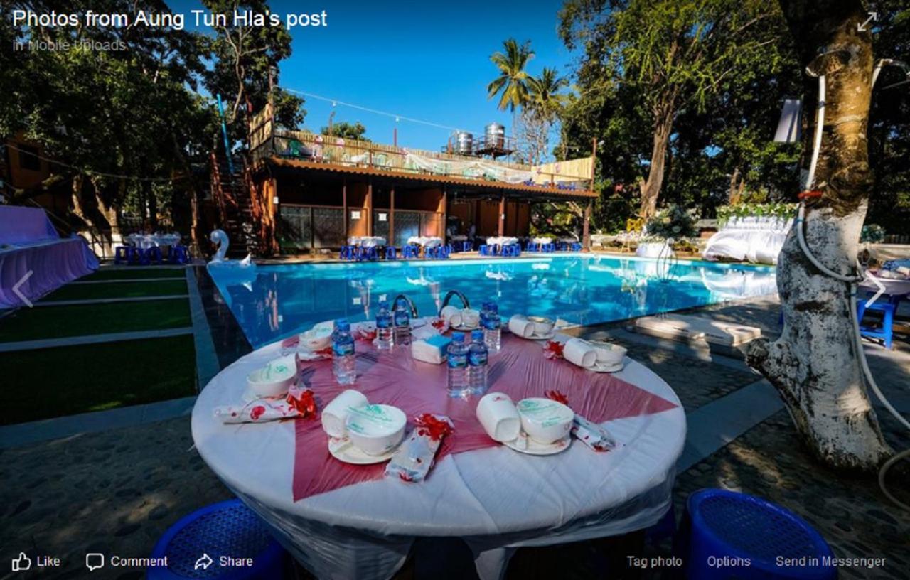 Wun Tawp Garden Hotel Myitkyinā Exteriör bild